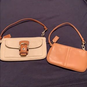 2 Coach Wristlets